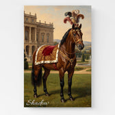 Hundporträtt i renässansstil från ditt foto - canvas
